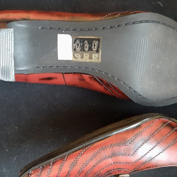 Woman's Evening Shoes Size 6 1/2 M - Picture 5 of 7